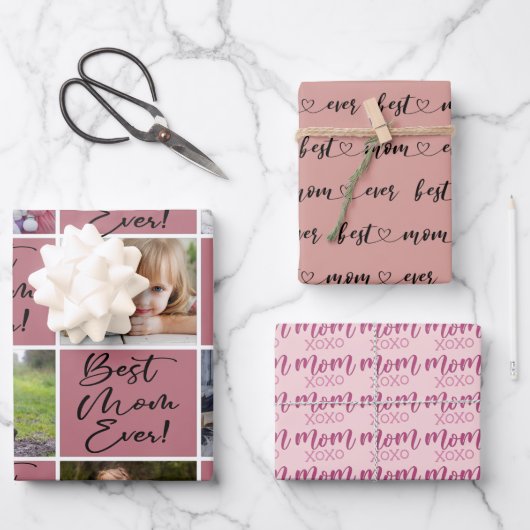 Best mam Ever Foto Inpakpapier Vel (Voorkant)