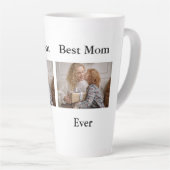 Best mam Ever Foto Latte Mok (Rechterhoek)