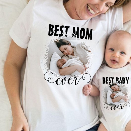 Best mam Ever Foto T-shirt