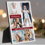 Best mam Ever Gift Photo Collage Fotoplaat<br><div class="desc">Creëer je eigen Best Mom Ever Gift Photo Collage plaque! Gepersonaliseerd met je eigen tekst. U kunt dit ontwerp verder aanpassen door op de knop "Details bewerken" te klikken.</div>