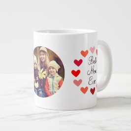 Best mam Ever Heart Photo Moederdag Grote Koffiekop