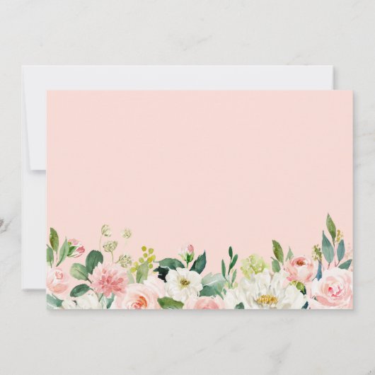 Best mam Ever Modern Floral Moederdag Foto Kaart (Achterkant)