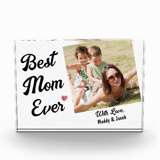 Best mam Ever Modern Foto (Voorkant)