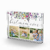 Best mam Ever Modern Three Photo Block Fotoblokken (Rechts)