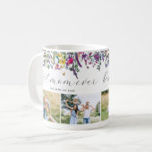 Best mam Ever Modern Vier Foto Koffiemok (Voorkant links)