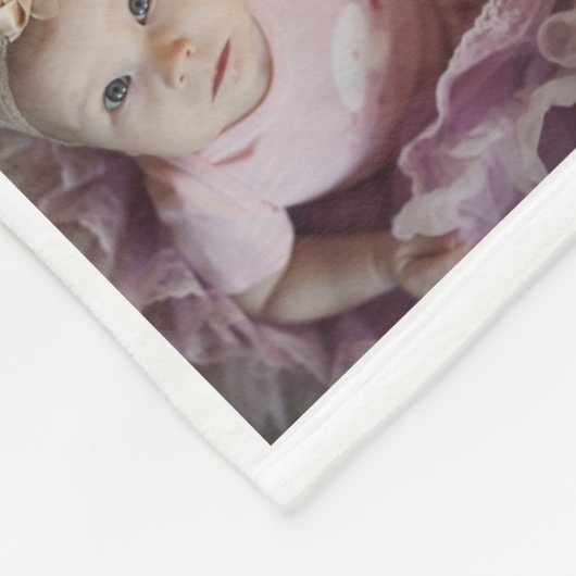 Best mam Ever Moderne Cute Photo Collage Custom Fleece Deken (Hoek)