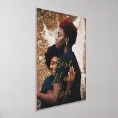 Best mam Ever Moeder Gift Foto Gepersonaliseerd Folie Afdrukken (Laagn)