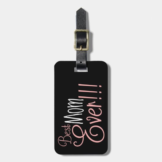 Best mam Ever Moederdag Bagagelabel (Voorkant verticaal)