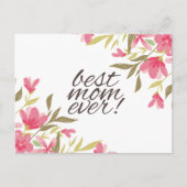 Best mam Ever Moederdag | BRIEFKAART (Voorkant)