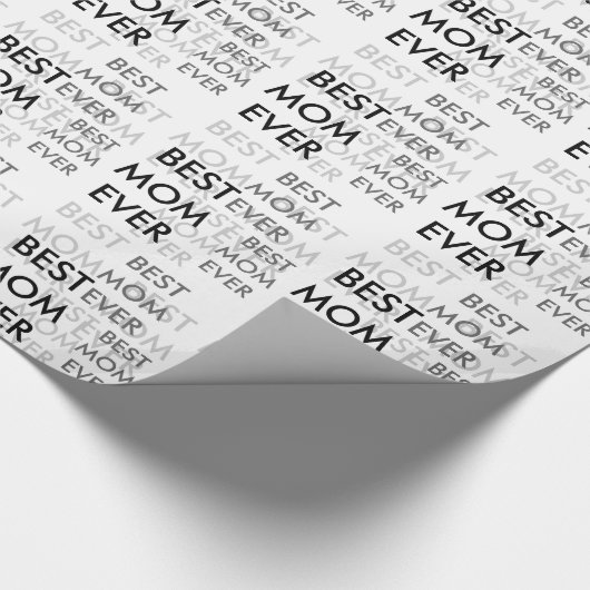 Best mam Ever Moederdag Cadeaupapier (Hoek)