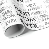 Best mam Ever Moederdag Cadeaupapier (Rol Hoek)