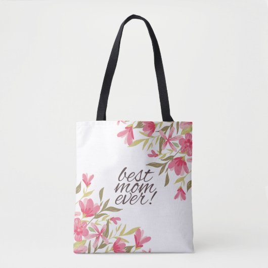 Best mam Ever Moederdag | Canvas tas (Voorkant)