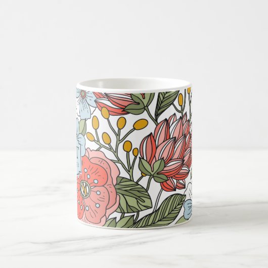 Best mam Ever Moederdag Floral Koffiemok (Center)