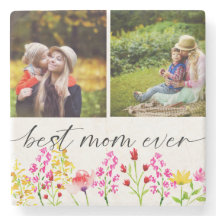 Best Mam Ever Moederdag Foto Collage Floral