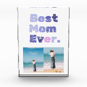 Best mam Ever Moederdag Fotoblokken (Voorkant)