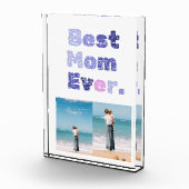 Best mam Ever Moederdag Fotoblokken (Rechts)