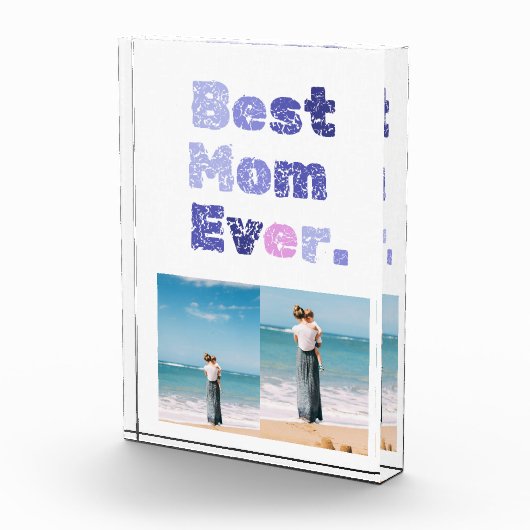 Best mam Ever Moederdag Fotoblokken (Rechts)