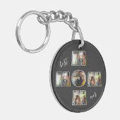 Best mam Ever Moederdag Gift 3 Photo Cutout Sleutelhanger (Voorkant Links)