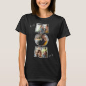 Best mam Ever Moederdag Gift 3 Photo Cutout T-shirt (Voorkant)