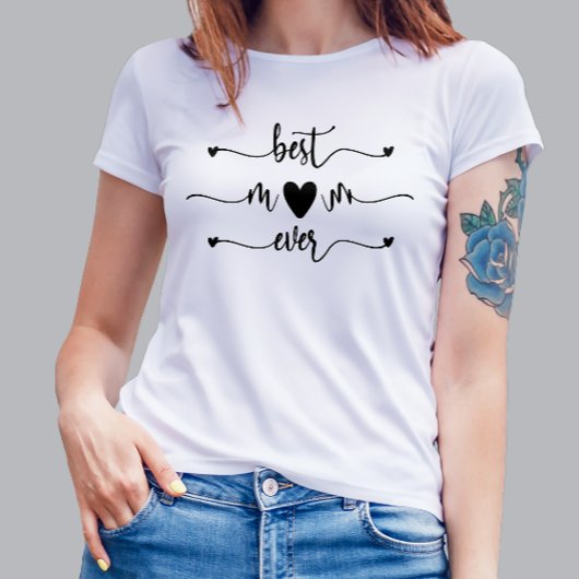 Best mam Ever Moederdag Gift T-shirt