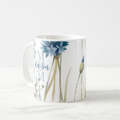 Best mam Ever Moederdag Monogram Floral Koffiemok (Voorkant links)