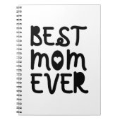 Best mam Ever Moederdag Notitieboek (Voorkant)