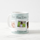 Best mam Ever Moederdag Photo Koffiemok (Voorkant links)
