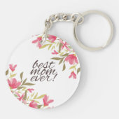 Best mam Ever Moederdag | Sleutelhanger (Achterkant)