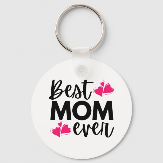 Best mam Ever Moederdag Sleutelhanger (Voorkant)