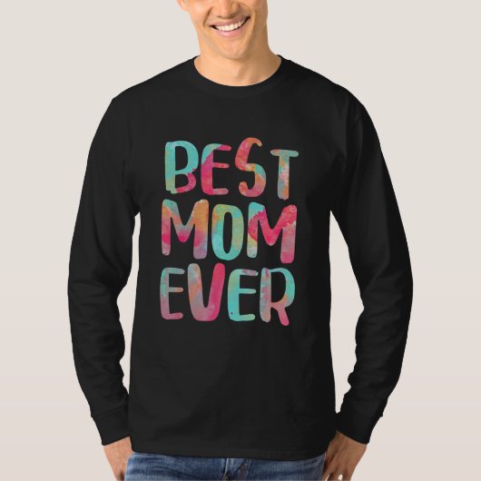 Best mam Ever Moederdag T-shirt (Voorkant)