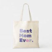 Best mam Ever Moederdag Tote Bag (Achterkant)