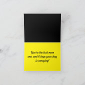 Best mam Ever Moederdag Wenskaart Kaart (Binnen)