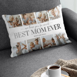 Best mam Ever Photo Collage Accent Kussen