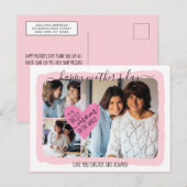 Best mam Ever Photo Collage Moederdag Feestdagenkaart (Voorkant / Achterkant)