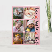 Best mam Ever Photo Collage Moederdag Kaart (Voorkant)
