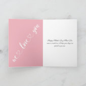 Best mam Ever Photo Collage Moederdag Kaart (Binnen)