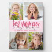 Best mam Ever Photo Moederdag Fotoplaat (voorkant)