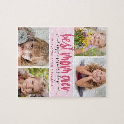 Best mam Ever Photo Moederdag Legpuzzel (Horizontaal)