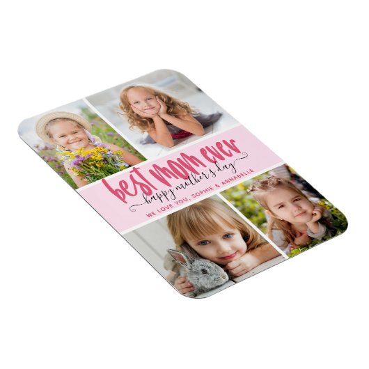 Best mam Ever Photo Moederdag Magneet (Rechterzijde)