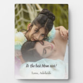 Best mam Ever Photo Plaque Fotoplaat (voorkant)