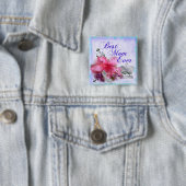 Best mam Ever Pin Vierkante Button 5,1 Cm (In situ)