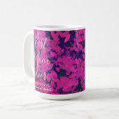 Best mam Ever Pink Floral Garden Koffiemok (Voorkant links)