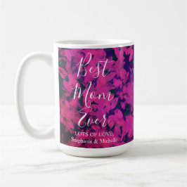 Best mam Ever Pink Floral Garden Koffiemok