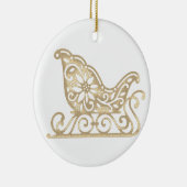 "Best mam Ever" rendierster Keramisch Ornament (Rechts)