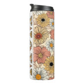 Best mam Ever Retro Floral Thermosbeker (Geroteerd rechts)