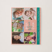 Best mam Ever Script Family Photo Collage Legpuzzel (Verticaal)