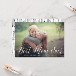 Best Mam Ever Script | MOEDERDAG KAART