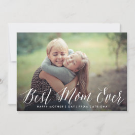 Best Mam Ever Script | MOEDERDAG KAART