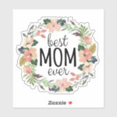 Best mam Ever Sticker (Vel)