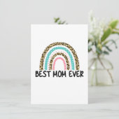Best mam Ever Wenskaart Kaart (Staand voorkant)